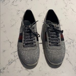 Gucci Metallic Bambi Sneakers